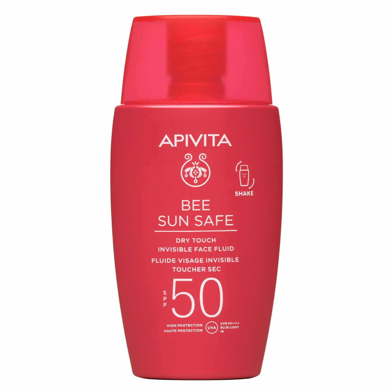 APIVITA - BEE SUN SAFE Λεπτόρευστη Κρέμα Προσώπου Dry Touch SPF50 - 50ml